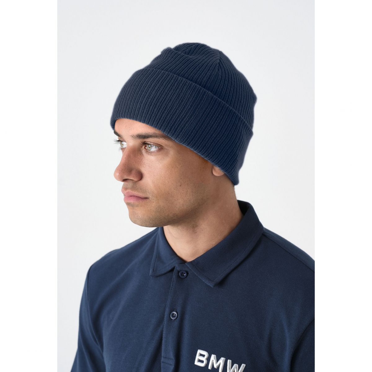 BMW素面毛帽